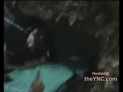 Bizarre: Man in Colombian Jungle found Chained at the Neck and Brains Blown Out