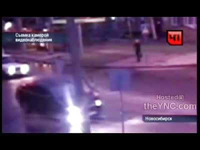 Kid Hit and Tossed by Speeding Car