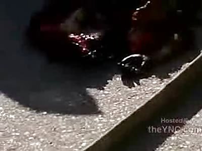 What is That!? Gruesome Remains of Man outside of Car