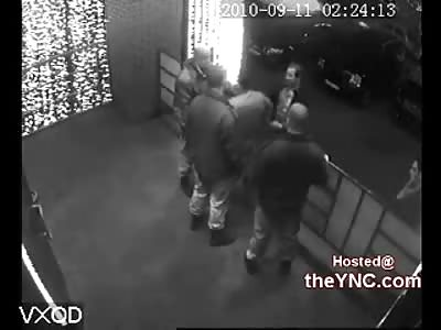 Bitch Ass: Bouncer Sneaks Drunk Fuck then Backs Down like a Little Bitch