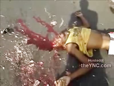 A YNC Original: Best Friend Cries over Brains after Motorcycle Death (Very High Quality) 