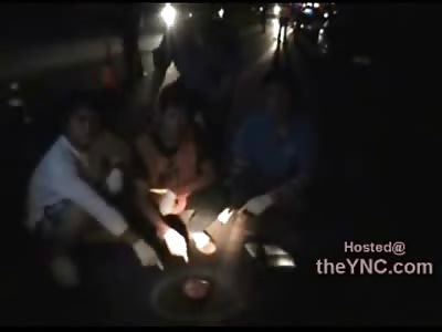 Point to the Brain: Faceless Man left Dead in the Street