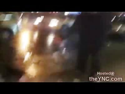 Scrawny White Guys take on a BIG Black Bouncer