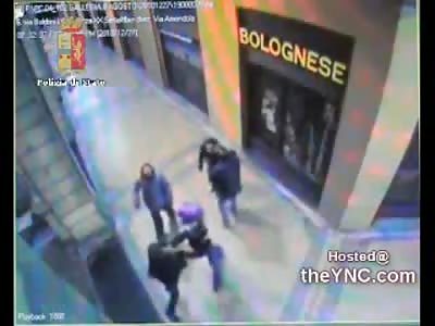 Man in a Mall Stabbed over a Cigarette 