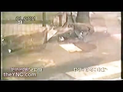 Fat Man Delivers Brutal Sucker Punch KO on Unsuspecting Kid