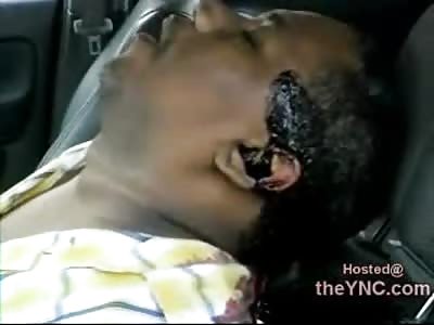 Trying to Wake the Dead..Man Shot Dead in his Front Seat