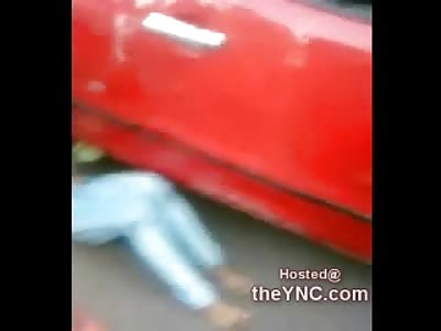 Full Grisly Scene of Double Fatality and another in a LOT of Pain