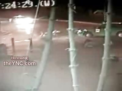 Motorcyclist almost Lands a Perfect Triple Flip on his Head (Watch Slow Motion)