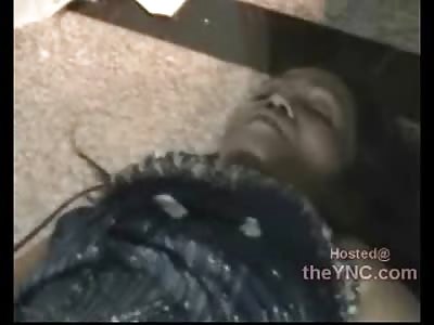 Choked to Death: Murder Scene of Wife Choked to Death by her Husband in their Home