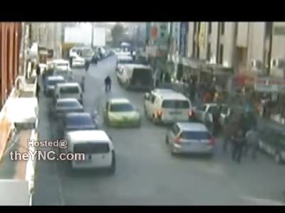 Awesome Sports Car Runs Over Little Kid Head First......Poor Car