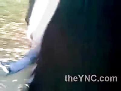 Brutal Elbow to the Face Knockout in 3 Seconds