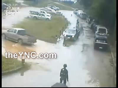 Awesome James Bond Style Execution of Police in Thailand