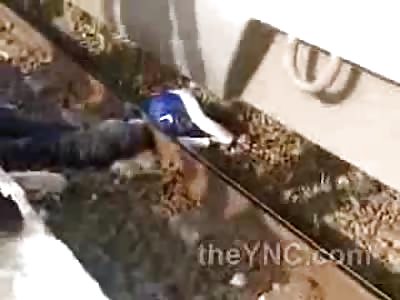 Teen Sliced in Half by Train Found in Two Perfectly Cut Pieces