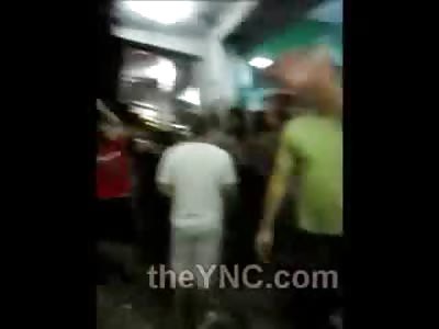 Drunk Girls and Guys take all Sorts of Pepper Spray from Police and Keep Fighting