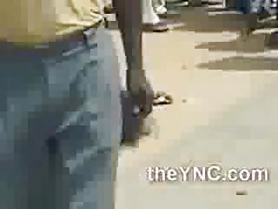 2 Woman and 2 Men Run Over and left a Mess in the Street