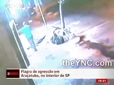 Man nearly Beaten to Death on the Street Corner (Arrested for Attempted murder) 