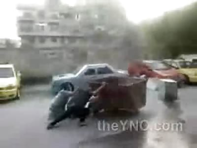 Syrian Man Brutal Head Shot Death During Riot