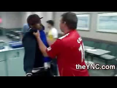 Irish vs. Africans in a Burger King, Probably the Most Hilarious Public Fight we've seen in as Long Time on the Internets