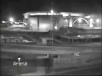 Risky Couple Caught on State CCTV Cameras Having Sex in Parking Lot