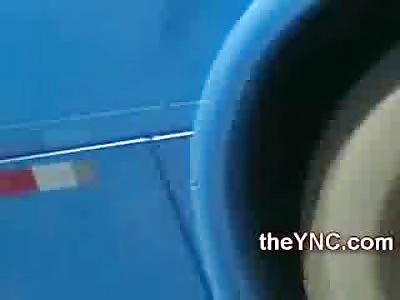 Man Split into 4 Pieces Sprawled on the Pavement