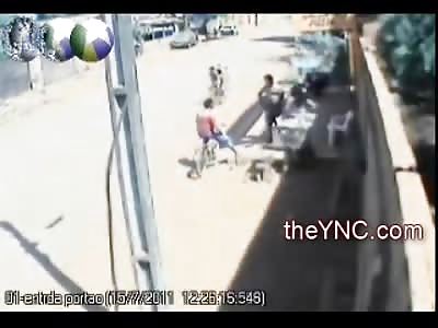 Man Stalking his Ex Girlfriend gets Gunned Down by Her Husband with a Shotgun (Watch Second Angle for Full Video of Murder)