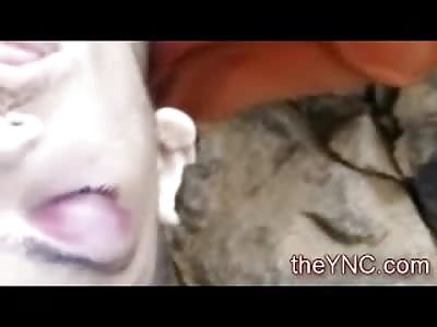 An Ugly Fella with his Throat Slit Dead next to a River in Brazzzzzzil