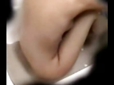 Scumbag Sets up Hidden Camera in Womans Bathrrom