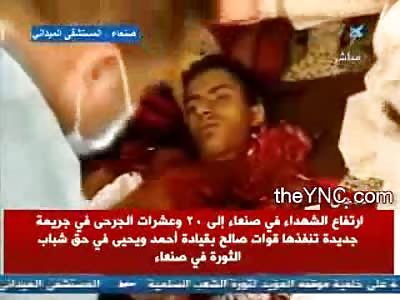 Man Killed by Bombing has Only his Torso Remaining