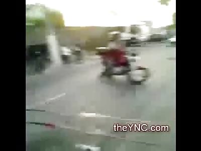 Chest Compressions on Bloody Dying Man in the Road