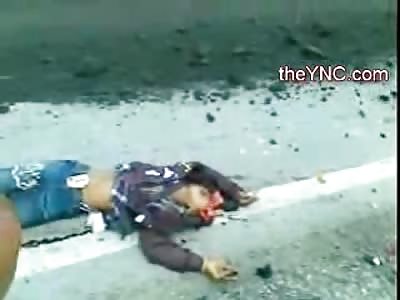 Husband and Wife Run Over and Smashed to Death by a Coal Truck