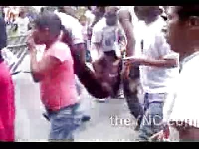 Bus Accident leaves Dead and Wounded all over the Road