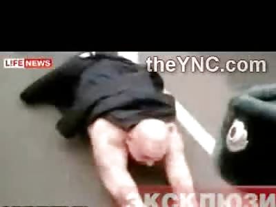 Police have a Hard time Detaining Deranged Naked Cab Driver