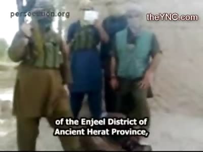 Animated Militants Behead a Christian in Afghanistan (With Subtitles)
