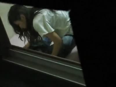 Real Peeping Tom Footage Captures Couple Having Sex in the Privacy of their Home 