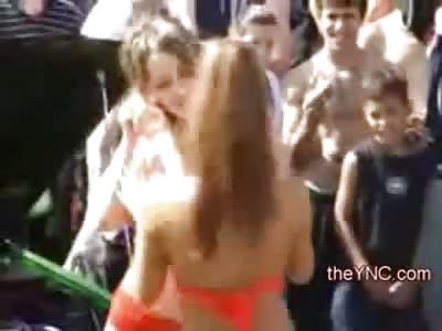 Haha: Watch the Kid, Not the Boobs