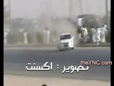 Gruesome New Drifting Death Kills Man in Blue Instantly (Watch Slow Motion)