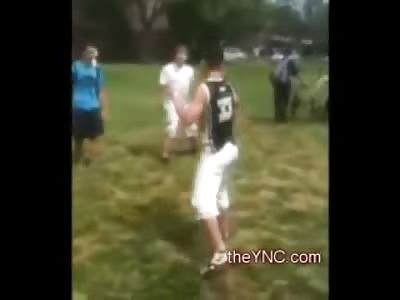 Vanilla Ice Wanna-Be gets Completely OWNED in a Fist Fight after School