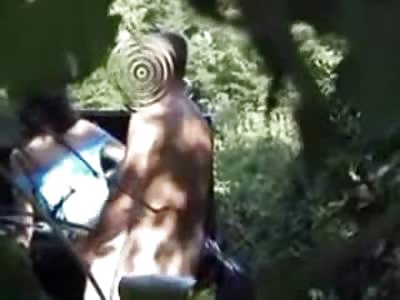 Couple Caught Having Sex in Woods Behind School