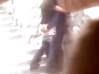 Couple Caught Having Sex in Public