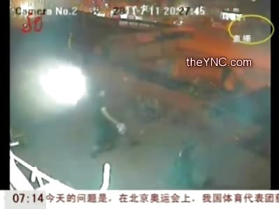 Shocking Video of a Man's Suicide in a Gruesome Way