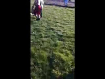 White Boy cant Stand Up after KO from Mexican Teen