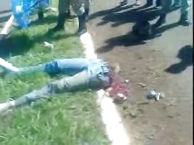 Motorcycle Accident Leaves Man in Two Perfect Pieces