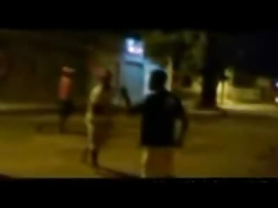 This is why you Don't Fight someone with a Machete! 