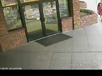 Man Assaults and Abducts Woman, Caught on Surveillance