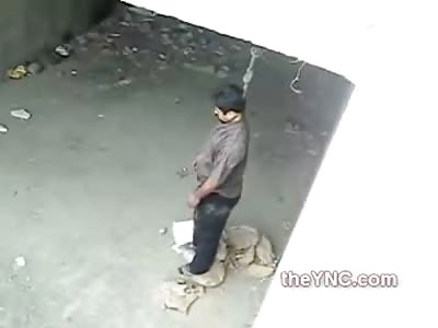 Depressed Man Hangs Self after Looking at his Finances