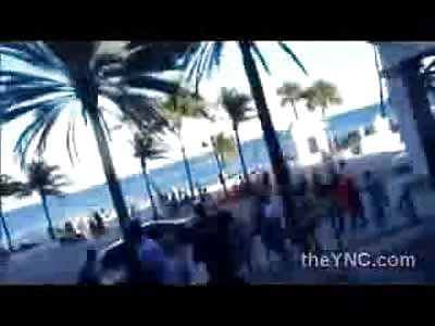 Obese Maniac Bites kid ear off then gets his ass kicked