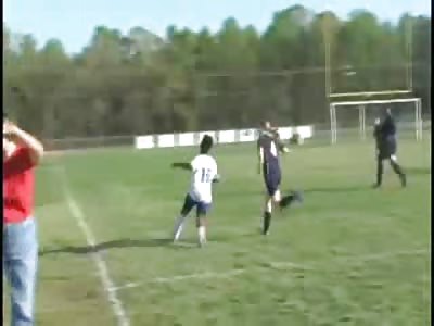Black Girl beats the Shit out of White Girl at Suburban Soccer Game