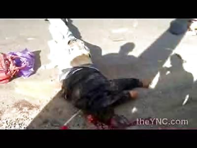 Man Dies Horrifically .. Head Splattered in his Fonzi Leather Coat