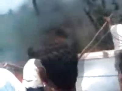 Biker Burns underneath Car he Collided with in Fatal Accident