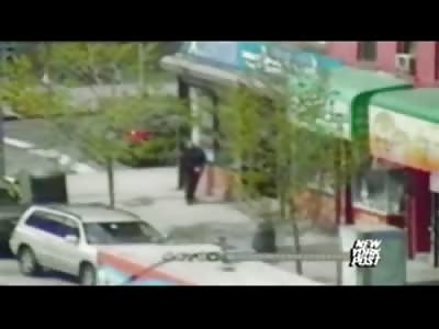 East Harlem Cops waiting for Suspects outside Pharmacy Shoot Him Dead